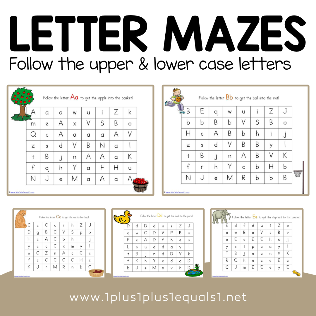 Letter Mazes