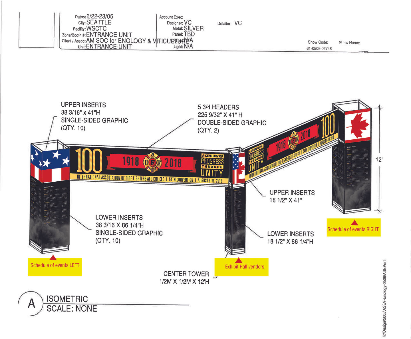 Entrance Unit Mock up Design