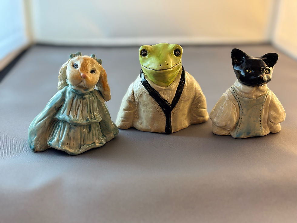 Kids Pinch Pot Critters workshop with Alecyn