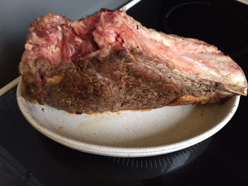 Côte de boeuf - purée de céleri