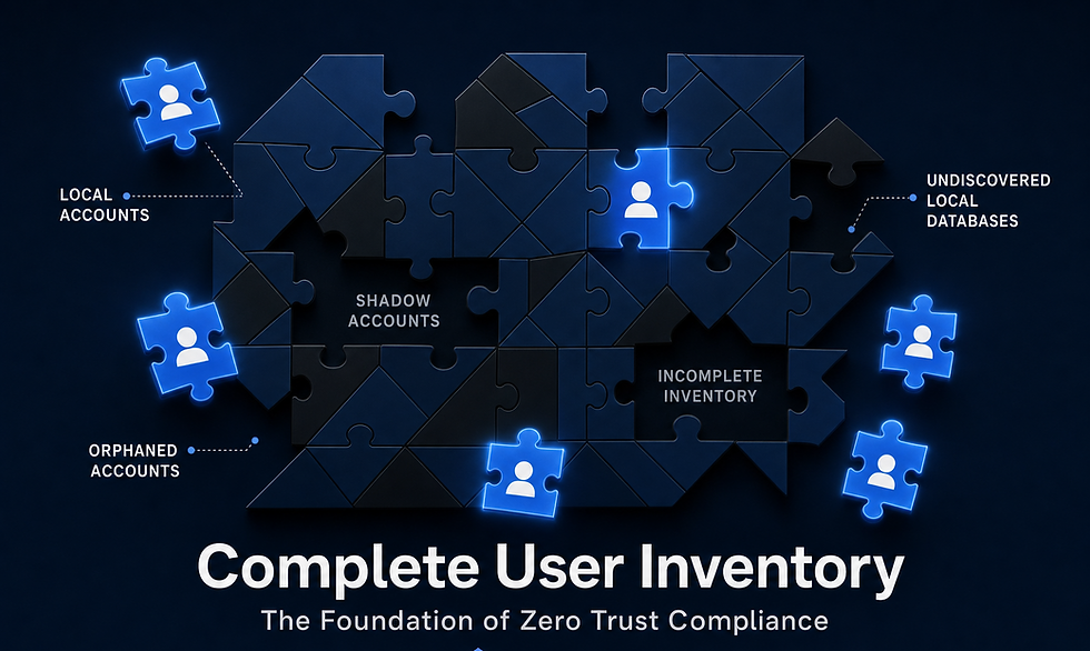 DoD ZTA CoA User Inventory Requirements: Meeting DTM 25-003 Centralized Identity Management Mandates