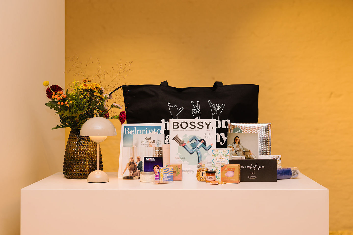 Product launch Bossy Magazine