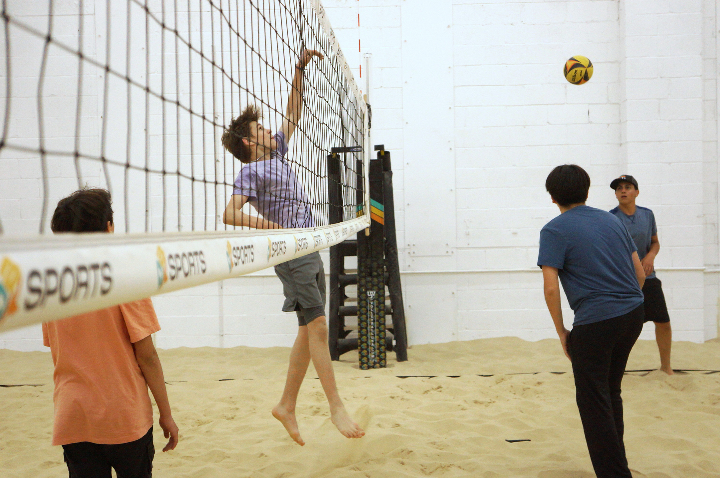 Youth Beach Volleyball Classes QBK Sports