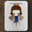 Thumbnail: Cupid enamel pin (gold)