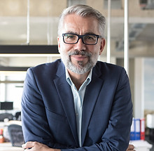 Businessman with Glasses
