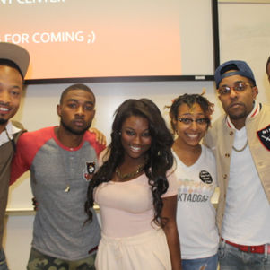 Mishon sings at Clark Atlanta University’s Behind the Lyrics event.