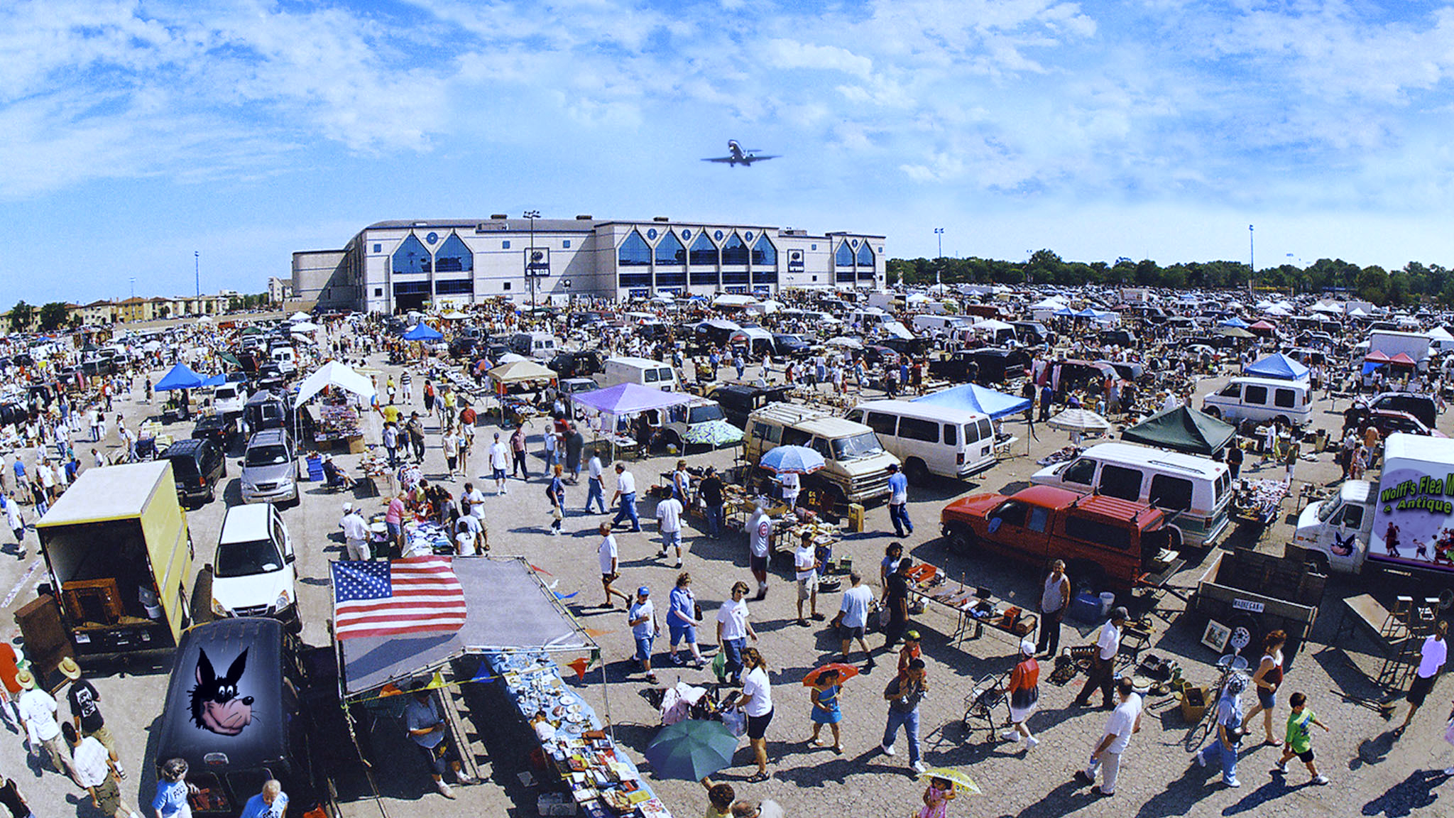 Wolf Flea Market booth