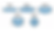 Five blue shapes labeled Type I-V with arrows indicating different directions, surrounded by lines, on a white background.
