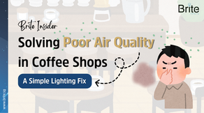 Solving Poor Air Quality in Coffee Shops: A Simple Lighting Fix