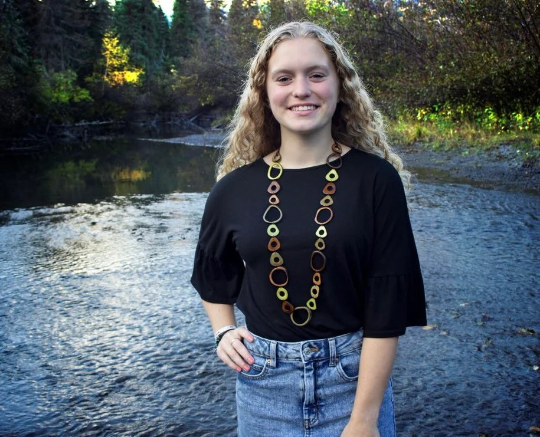 Thumbnail: Tagua Long Double Necklace
