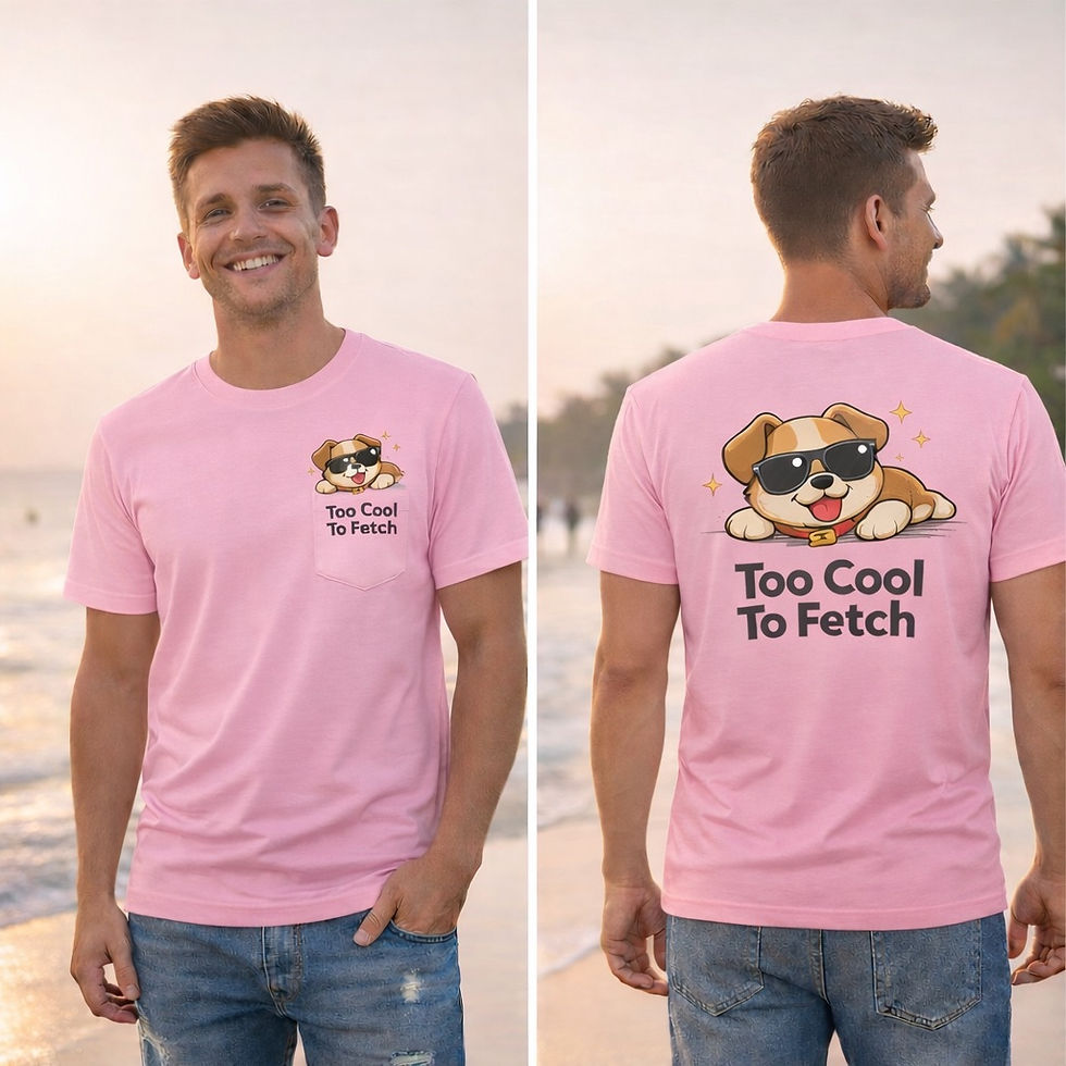 Thumbnail: Cool To Fetch – Premium T-Shirt