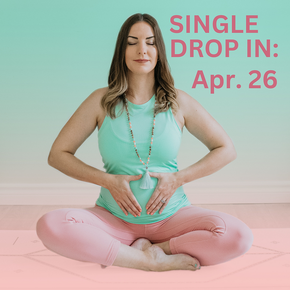Single Class Drop-In Pre/Postnatal