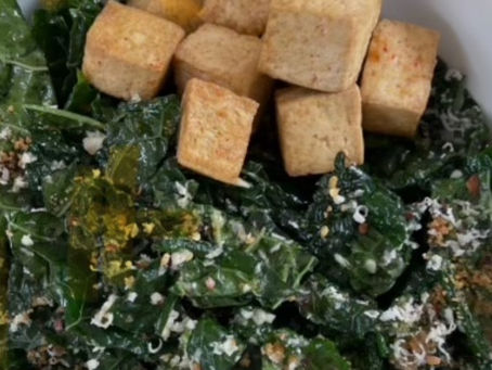 SFV 'True food' tuscan kale salad with roasted tofu