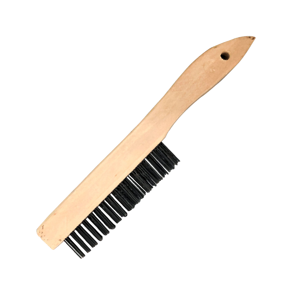 Wood Handle Wire Brush