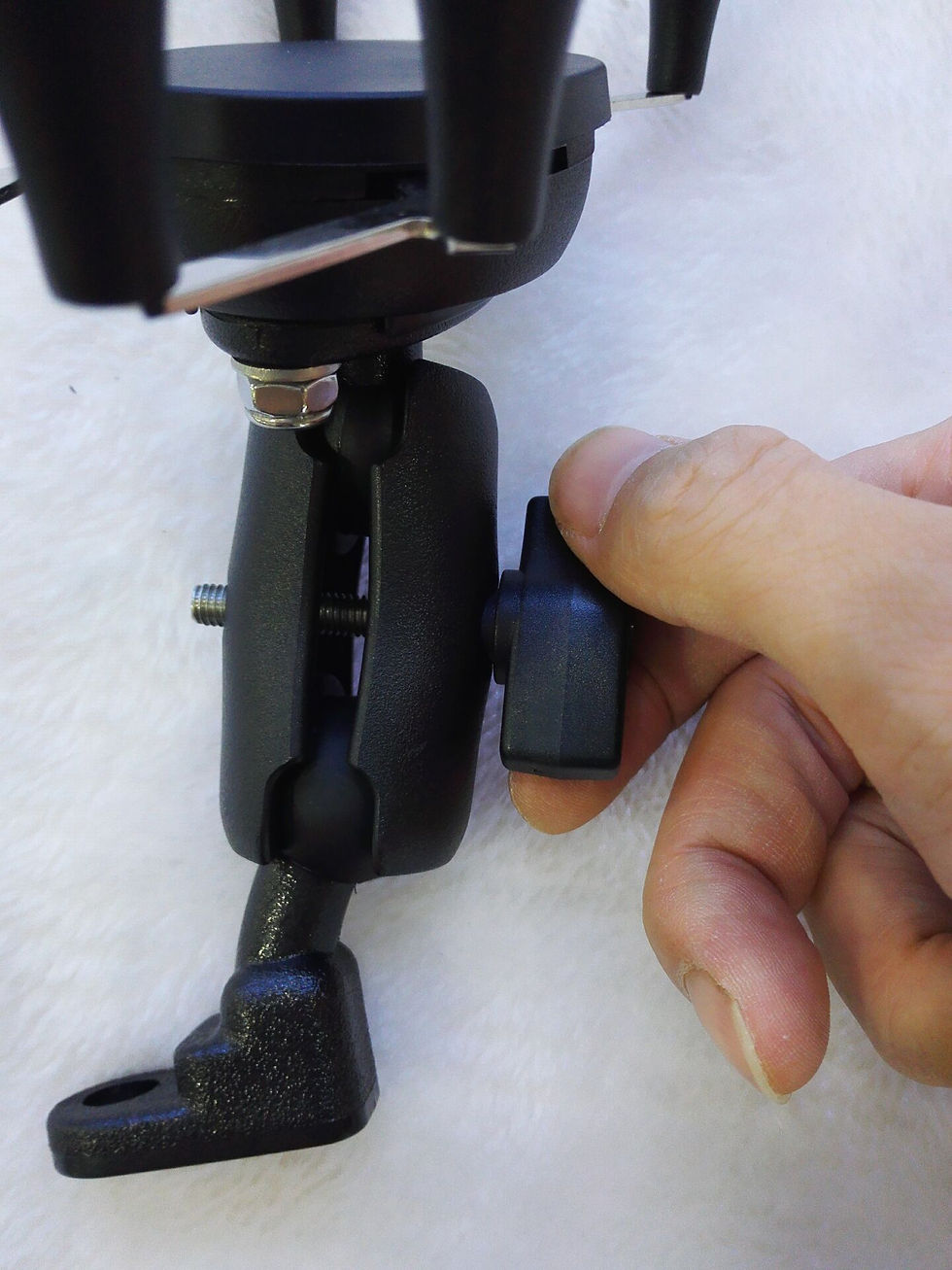 Thumbnail: Universal Anti-Theft Phone Holder for Motorcycles & Bikes
