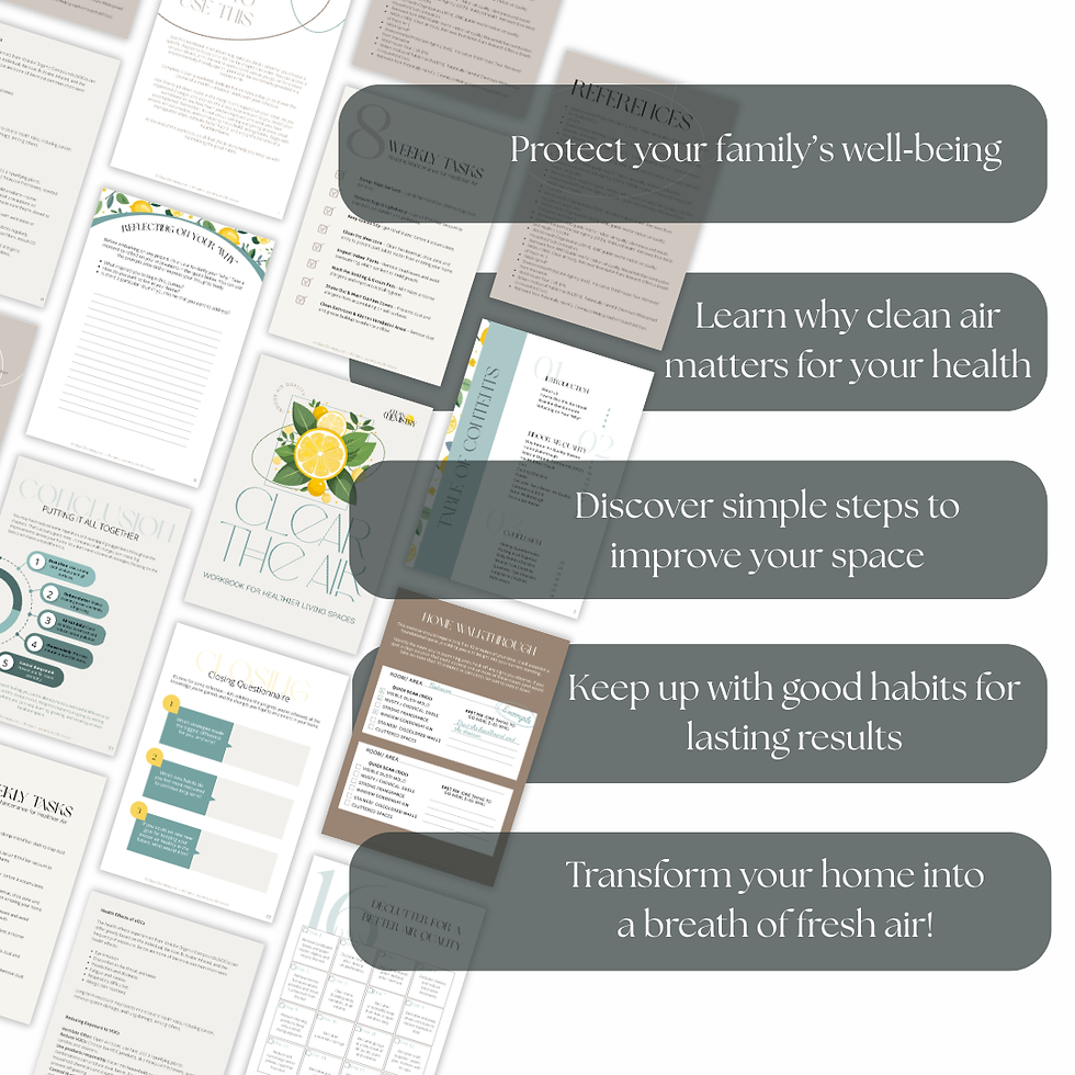 Thumbnail: Clear the Air. Workbook for Healthier Living Spaces