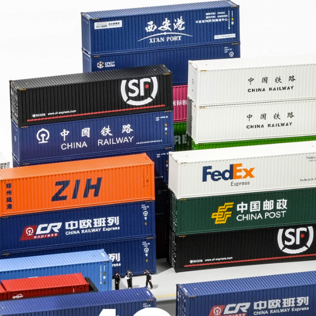 Changming 20ft Containers (2-Container Set) (1:160)