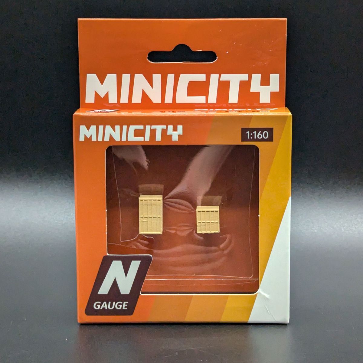 Minicity Accessories - Crates (1:160) (2 Pieces)