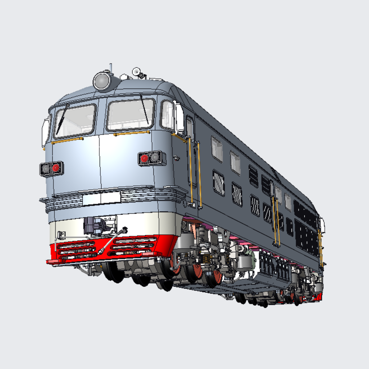 Changming DF4B (H0/DCC Sound/Part 2) - Diesel Locomotive - China Railway