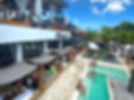 Beachside pooltime at Ohana's on Nusa Lembongan