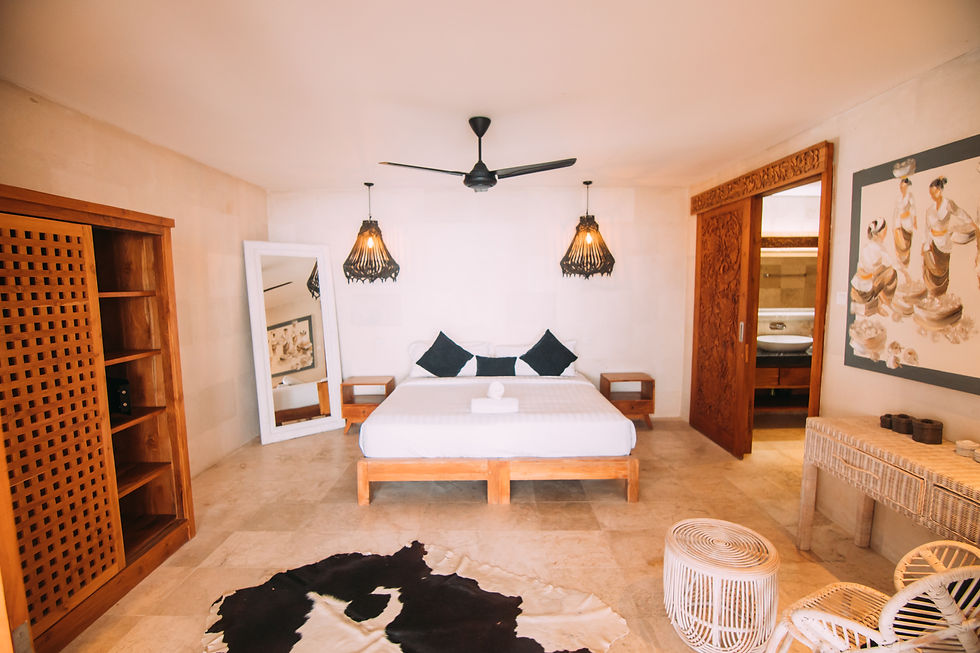 Villa details at AQUA NUSA, Nusa Lembongan