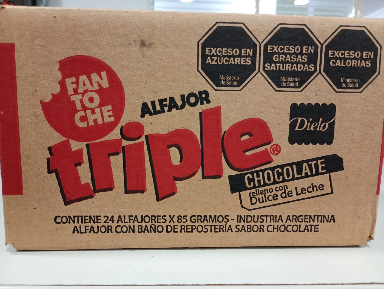 Fantoche Alfajor Triple Negro