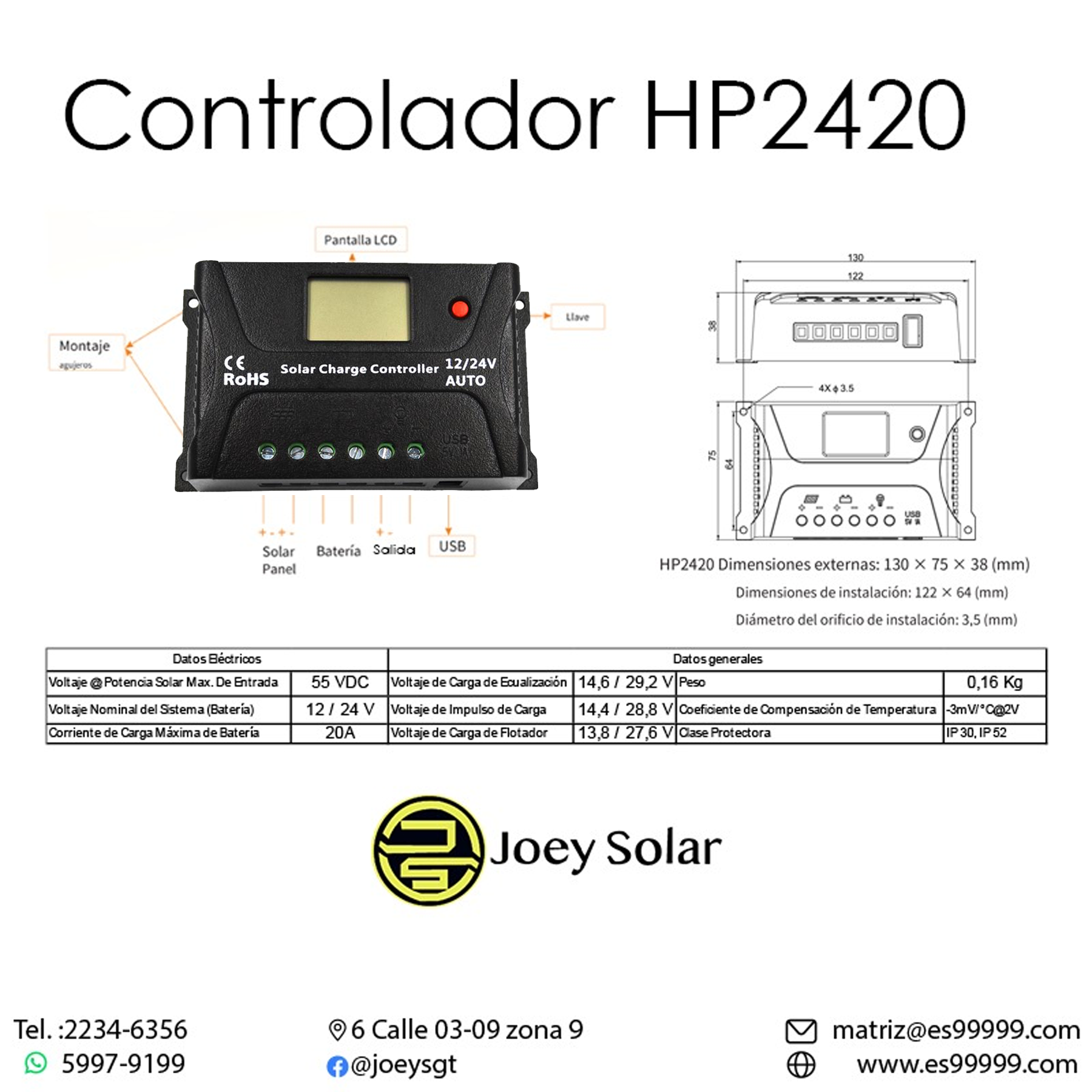 Controlador HP 2420
