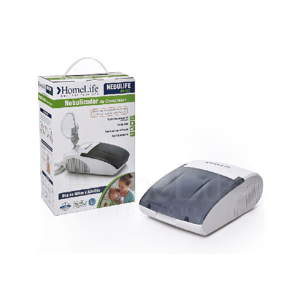 Miniatura: NEBULIZADOR DE COMPRESOR HOME LIFE - NEBULIFE AN 821