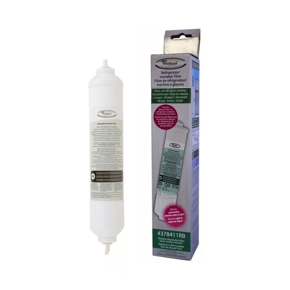 Filtro externo de agua para Nevecon Whirlpool - Acople rápido y manguera de 1/4".