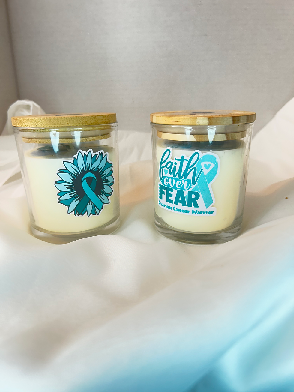 Thumbnail: Ovarian Cancer Awareness Candle