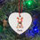 Thumbnail: Personalised French Bulldog Ceramic Christmas Tree Decoration