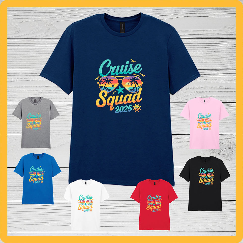 Thumbnail: Cruise  Squad 2025 T Shirt