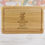 Thumbnail: Personalised Rectangular Chopping Board/Bread Board