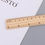 Thumbnail: Personalised Teacher Solid Wooden Ruler