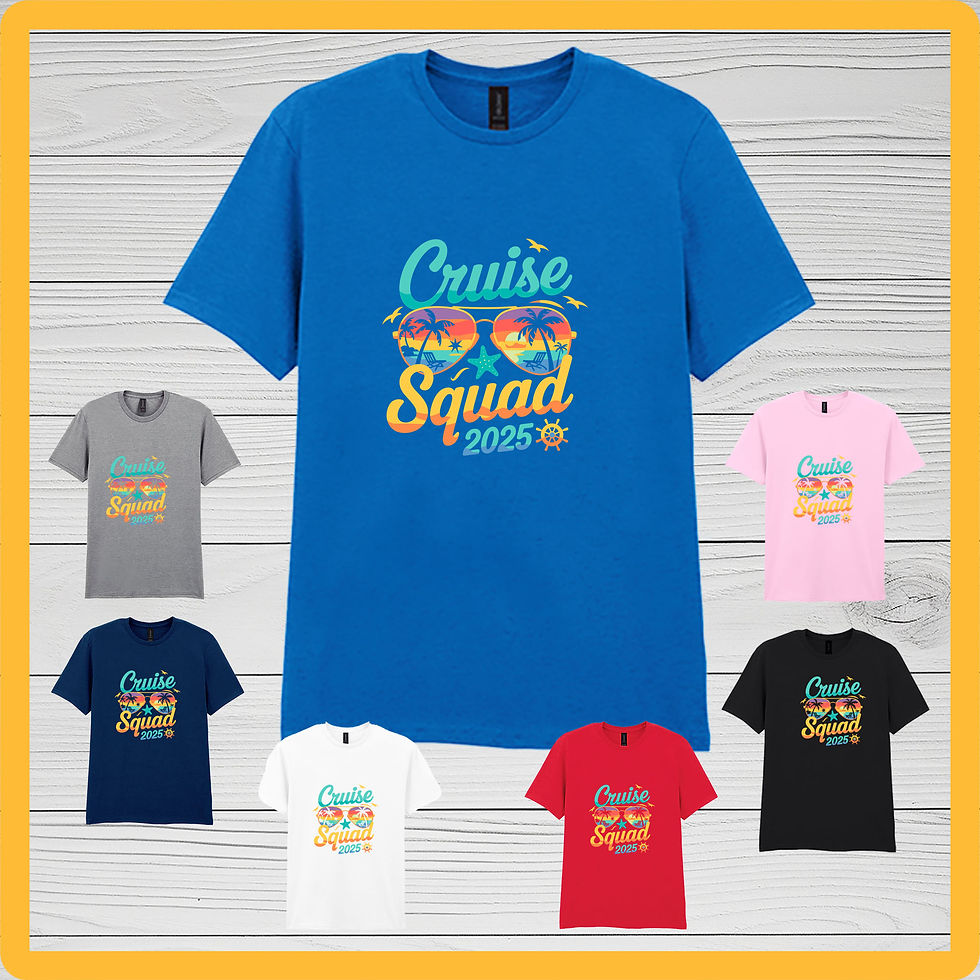 Thumbnail: Cruise  Squad 2025 T Shirt
