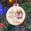 Thumbnail: Personalised Hear The Wind Photo Memorial Christmas Tree Ornament