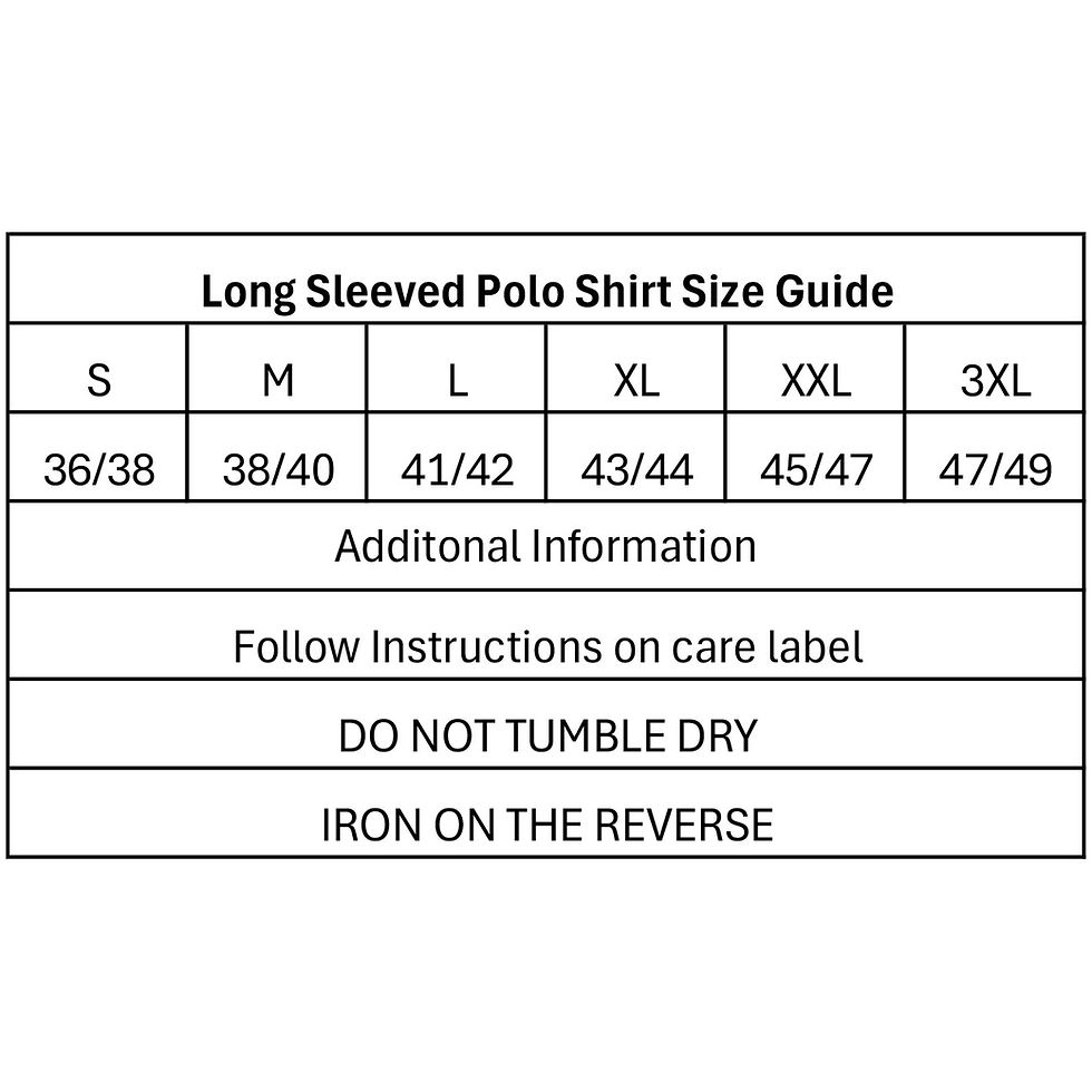 Thumbnail: Watching Super Mansfield Long Sleeved Polo Shirt Adult