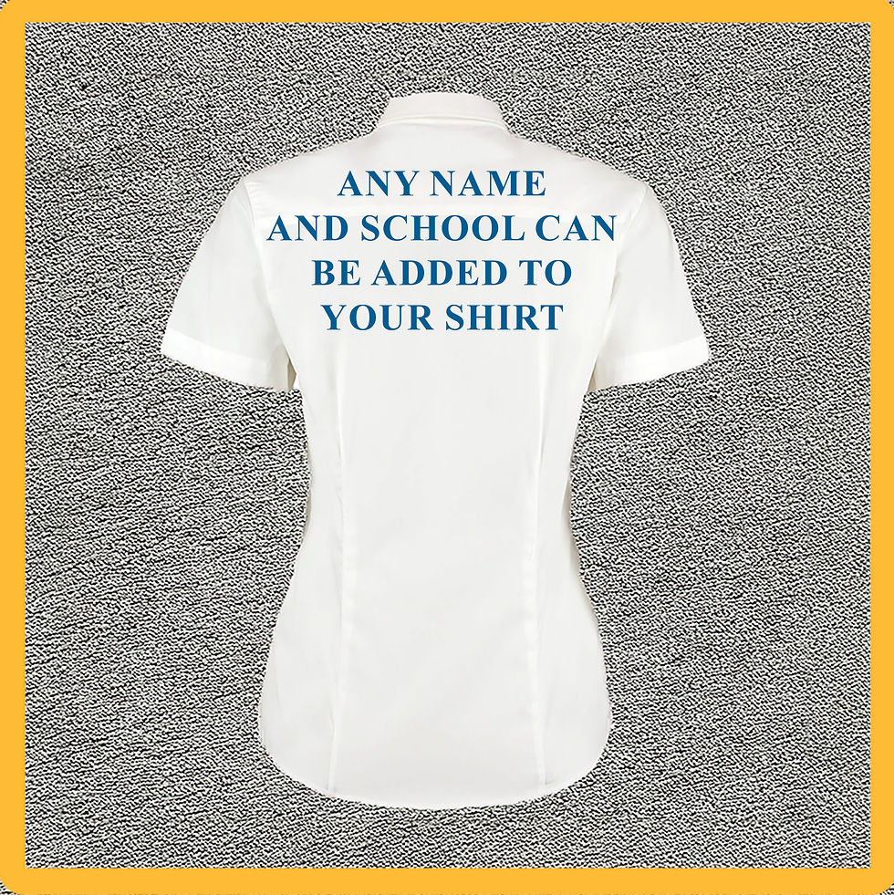 Thumbnail: Personalised School Leavers Iron On Transfer, Bow Design 2025.