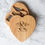 Thumbnail: Personalised  Mr and Mrs Wedding Cheeseboard - Heart Shaped