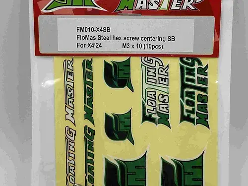 Thumbnail: Steel hex screw centering SB M3 x 10 (For X4'24/10pcs)