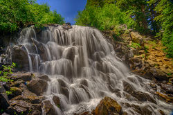 Twin Lakes Falls, Mammoth Lakes, CA