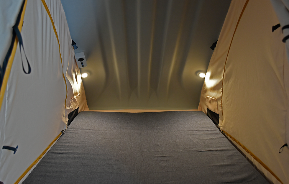 Thumbnail: Hard shell roof top tent - Black