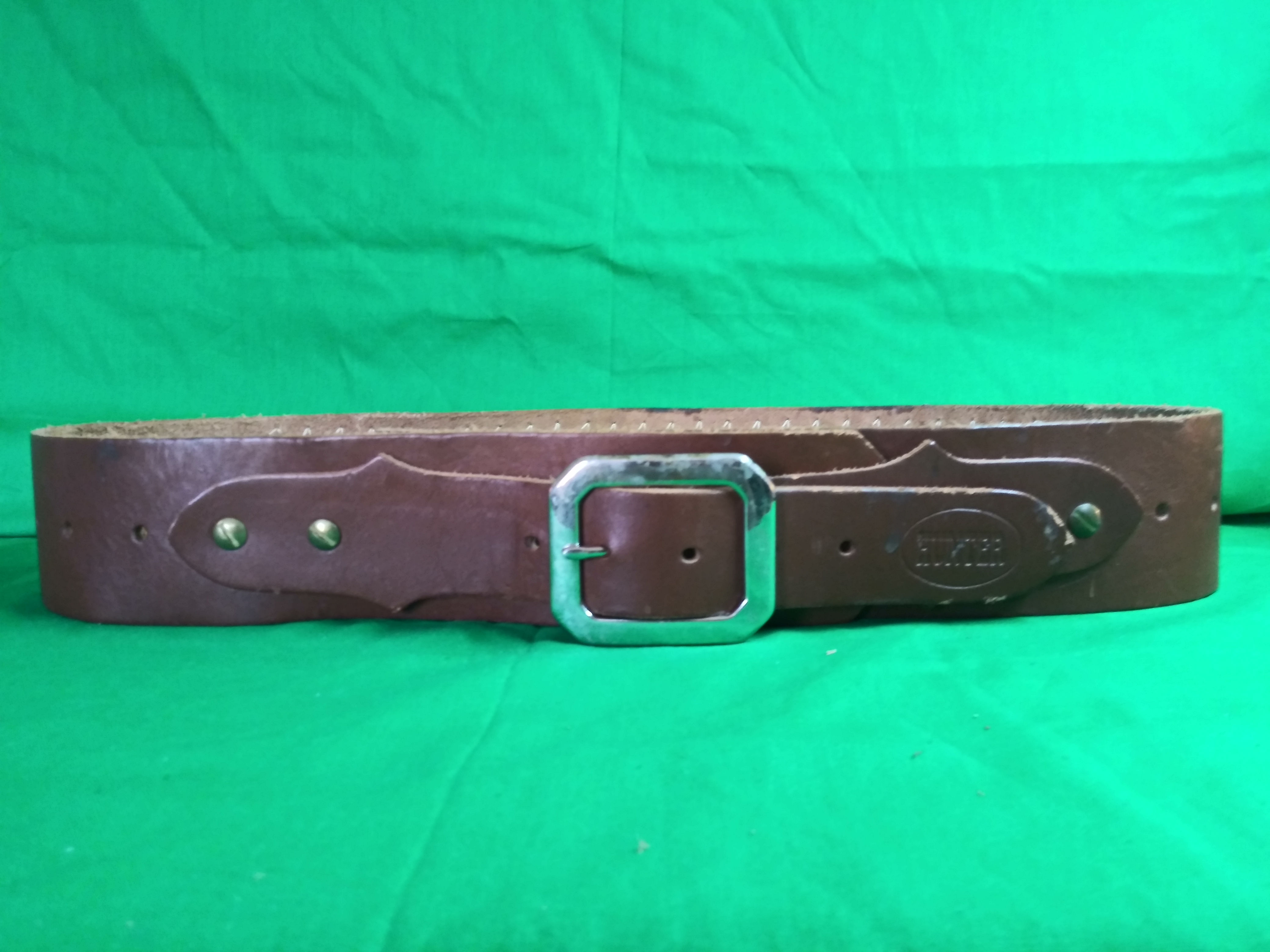Hunter Leather adjustable cartridge belt & Holster