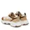 Thumbnail: LOVE MOSCHINO buty damskie JA15246G1NIQF10B39  białe z dodatkiem brązu