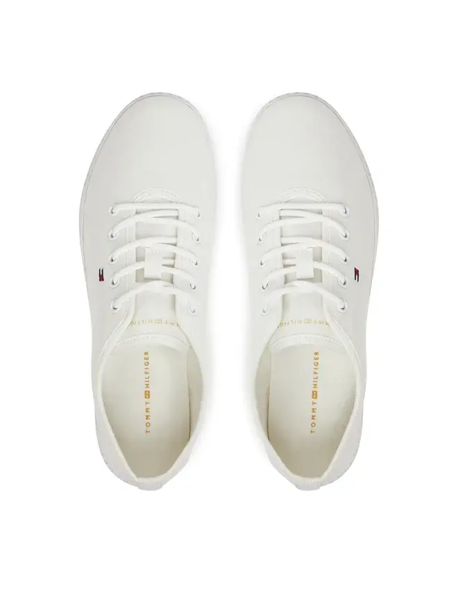 Thumbnail: Tommy Hilfiger tenisówki damskie białe