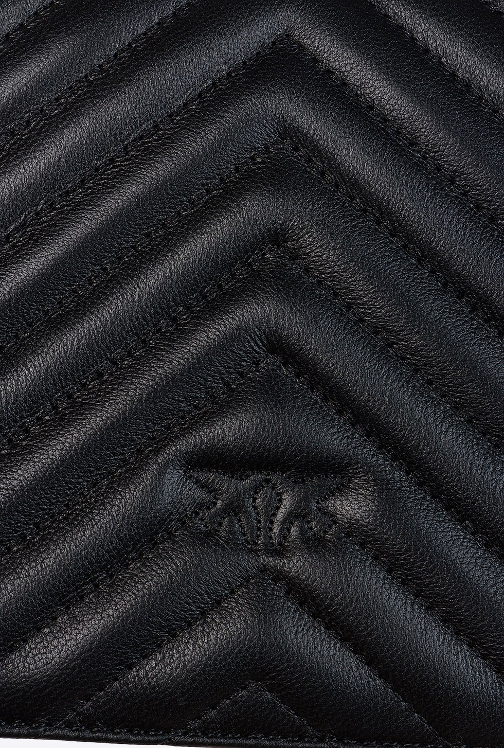 Thumbnail: Pinko torebka damska Love Click Chevron czarna