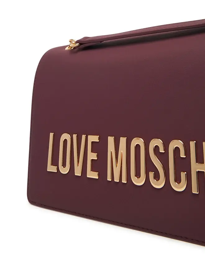 Miniatura: LOVE MOSCHINO torebka damska bordowa mała elegancka