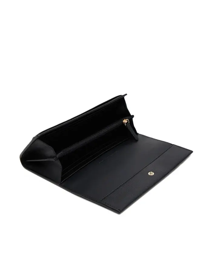 Miniatura: Tommy Hilfiger duży portfel damski czarny skóra ekologiczna