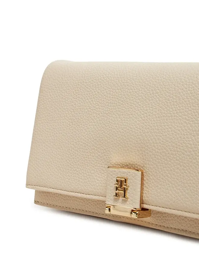 Miniatura: Tommy Hilfiger torebka damska Th Her Flap W/Chain beżowa mała