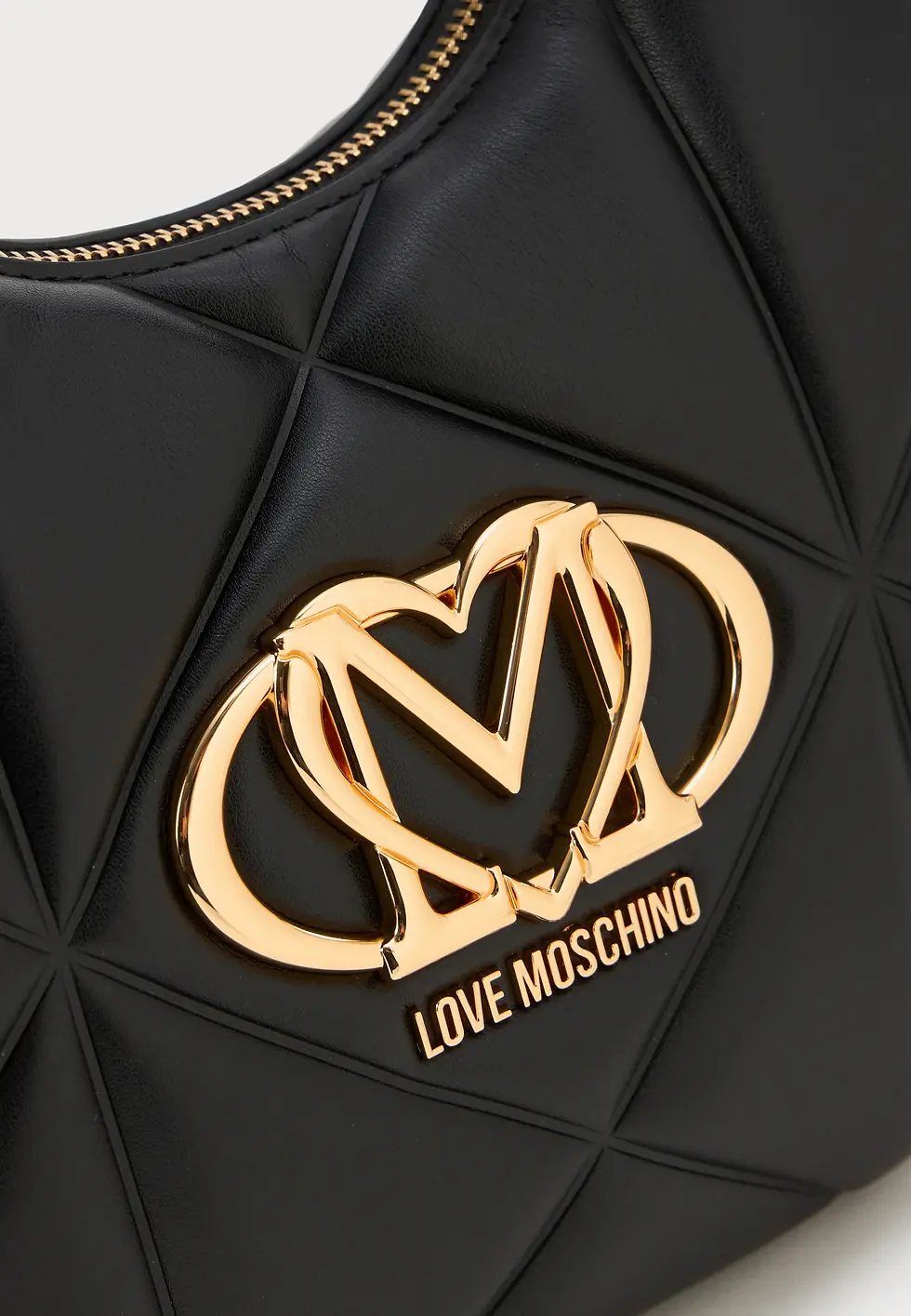 Miniatura: LOVE MOSCHINO torebka damska hobo czarna mała skóra ekologiczna